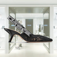 Christian Dior Embroidered J'Adior Slingback