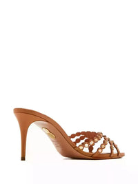 Aquazzura Embellished Tequila Mules 75