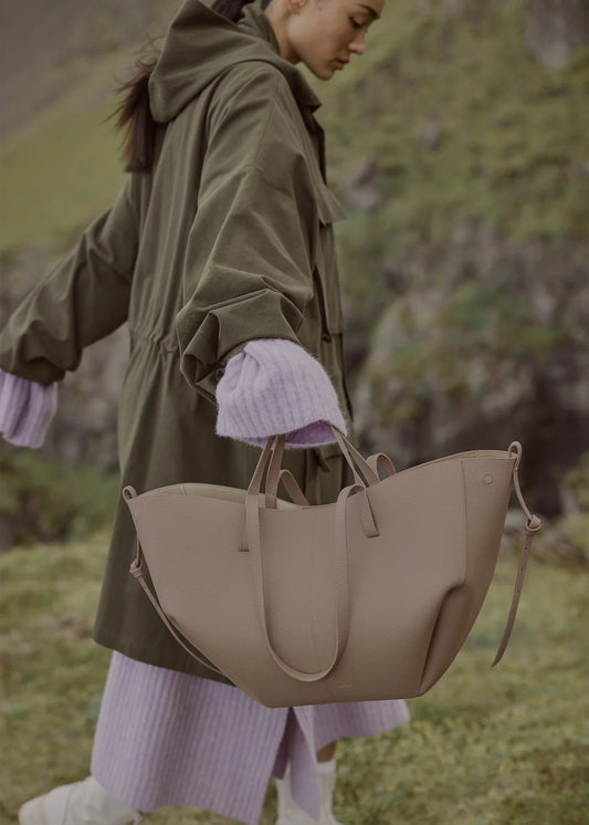 Polene Cyme Edition Textured Taupe
