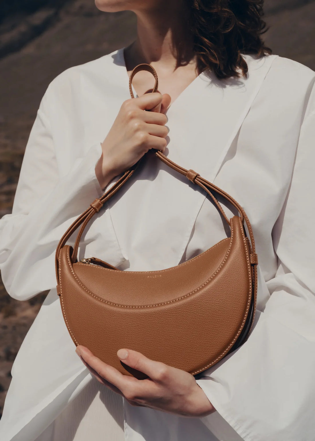 Polene Numéro Dix Edition Textured Camel