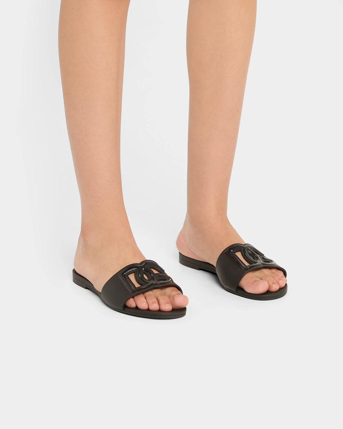 Dolce & Gabbana Rubber Beachwear Sliders