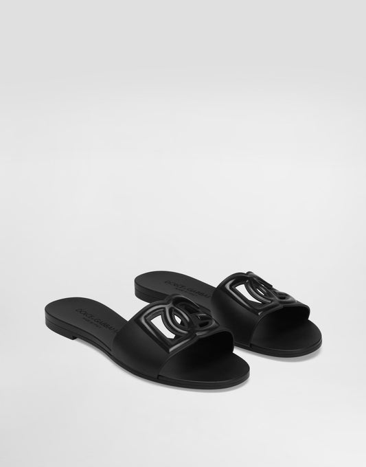 DOLCE & GABBANA  Bianca DG-logo slides
