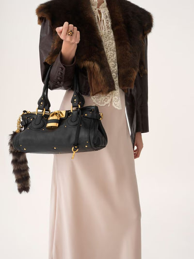 Chloé Paddington Grained Leather Bag hover