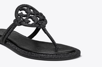 Tory Burch MILLER PAVÉ KNOTTED SANDAL
