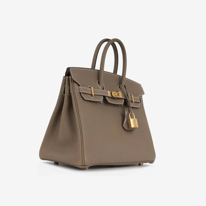 Hermès Birkin 25 – Etoupe Togo | Gold Hardware