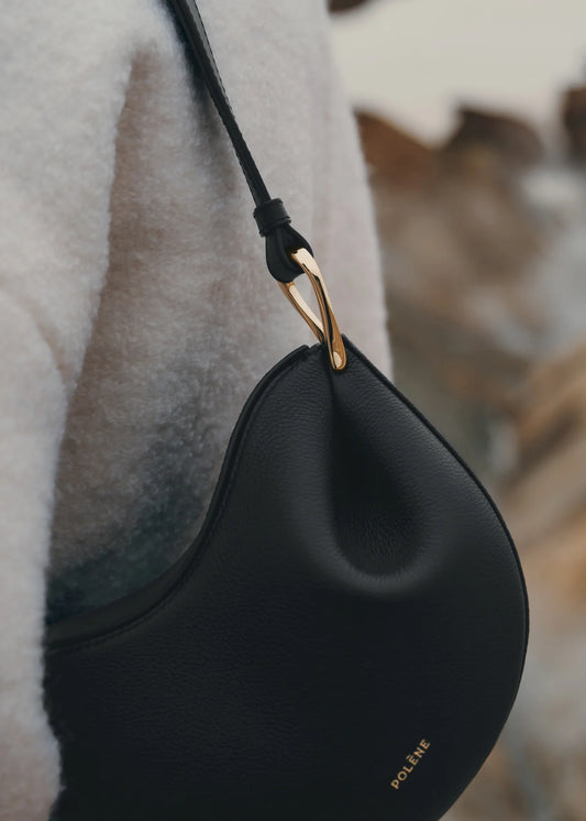 Polene Tonca Edition Textured Black