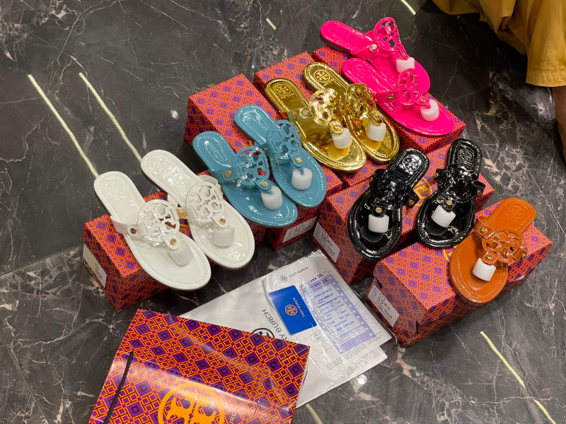 Tory Burch Miller Patent Sandals