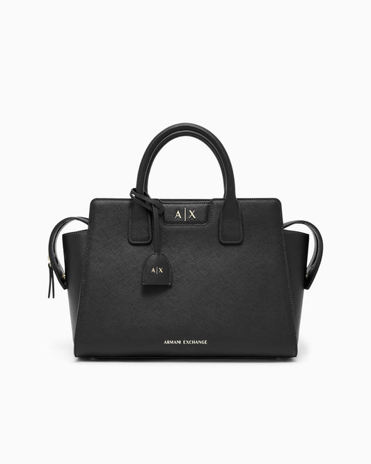 Armani Exchange Tote bag in coated fabric