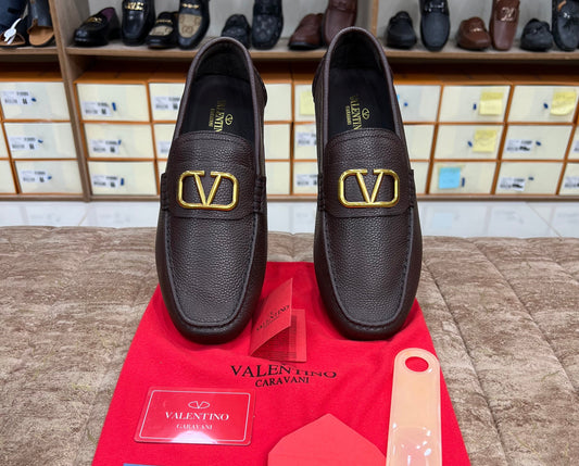 Valentino Garavani Normal Loafers Brown
