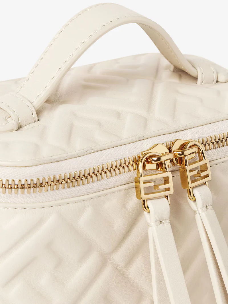 FENDI Vanity FF-monogram quilted tote bag