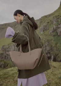 Polene Cyme Edition Textured Taupe