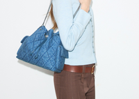 Tory Burch Charlie quilted drawstring bucket bag