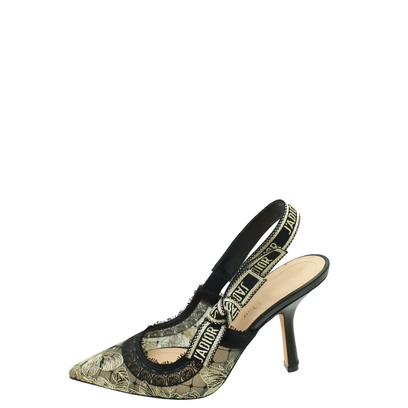 Christian Dior Embroidered J'Adior Slingback