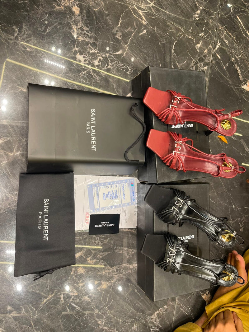 Saint Laurent Babylone sandals