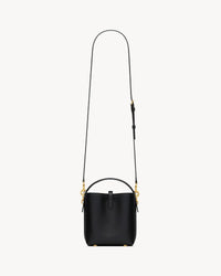YSL LE 37 mini in shiny leather