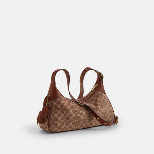 Coach Ella Small Shoulder Bag in Signature