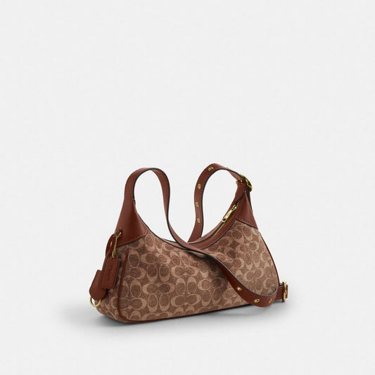 Coach Ella Small Shoulder Bag in Signature
